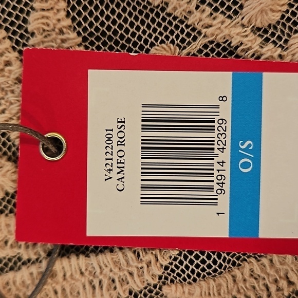 💕VINCE CAMUTO💕 Lace Embroidered Open Front Kimono Coverup ~ Cameo Rose O/S NWT - Picture 7 of 8